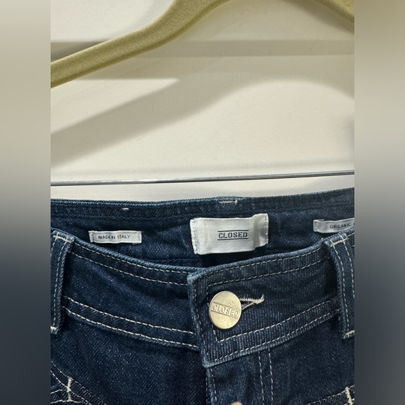 CLOSED Flared X Better Blue Wide Leg Denim Jeans 26 NWOT - Picture 10 of 10